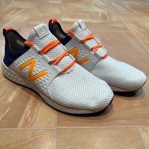 New Balance Men's Fresh Foam Cruz1 Reissue White Athletic Running Shoes